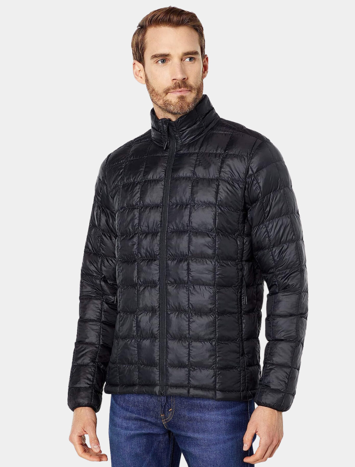 Men’s Black Lightweight Quilted Puffer Jacket